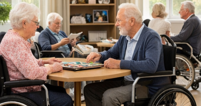 A chain of community rehabilitation institutions in Europe